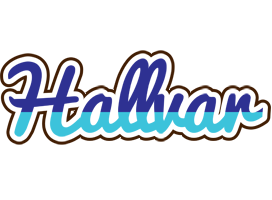 Hallvar raining logo