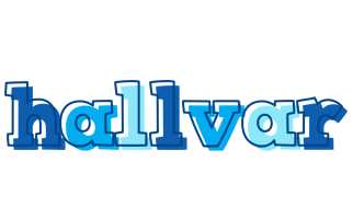 Hallvar sailor logo