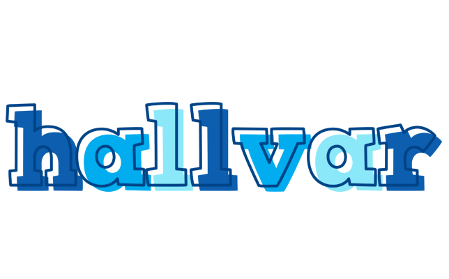 Hallvar sailor logo