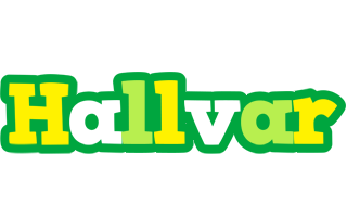 Hallvar soccer logo