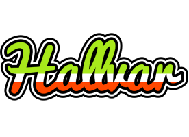 Hallvar superfun logo