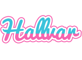 Hallvar woman logo