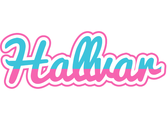 Hallvar woman logo