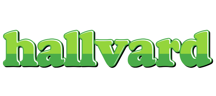 Hallvard apple logo
