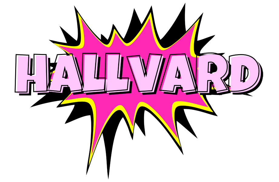 Hallvard badabing logo