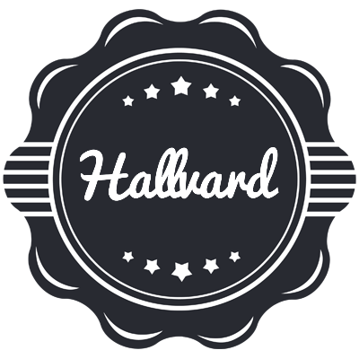 Hallvard badge logo