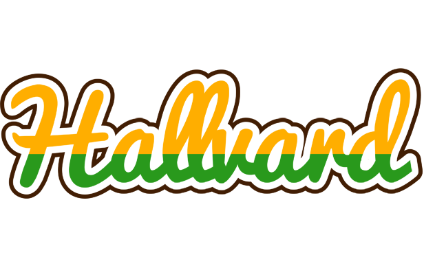 Hallvard banana logo