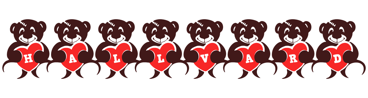 Hallvard bear logo