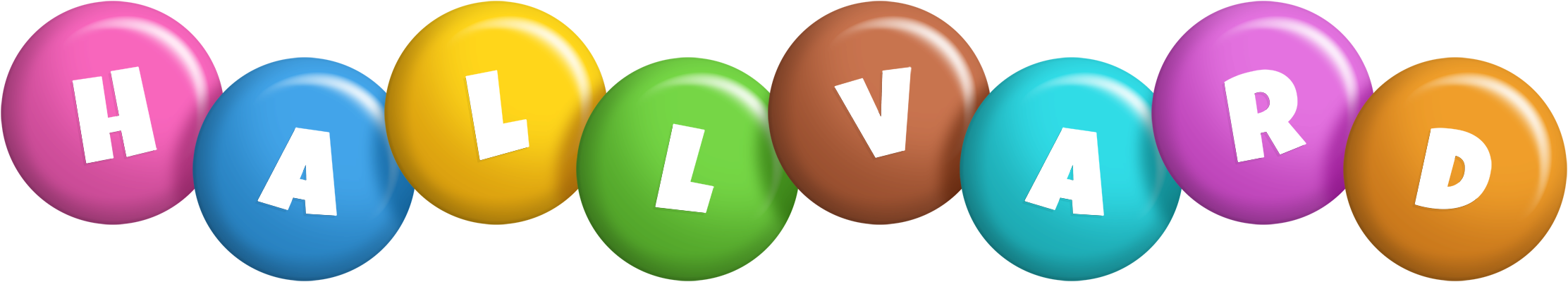 Hallvard candy logo