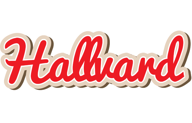 Hallvard chocolate logo