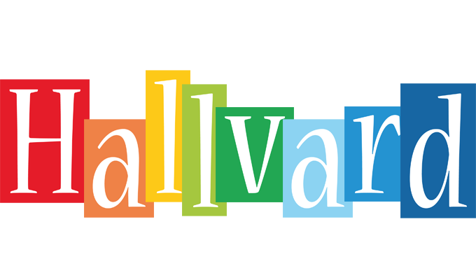 Hallvard colors logo