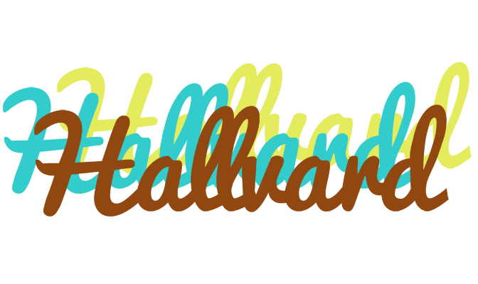 Hallvard cupcake logo
