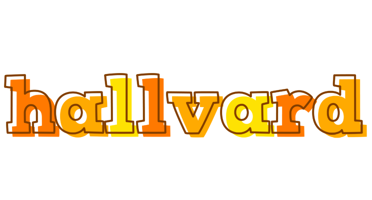 Hallvard desert logo