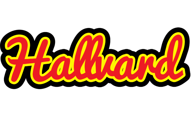 Hallvard fireman logo