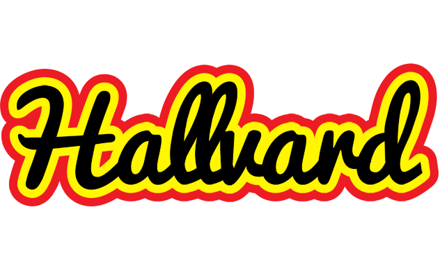 Hallvard flaming logo