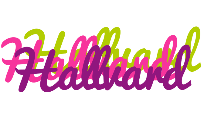 Hallvard flowers logo