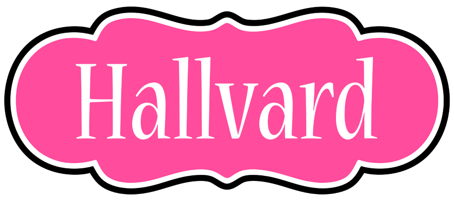 Hallvard invitation logo