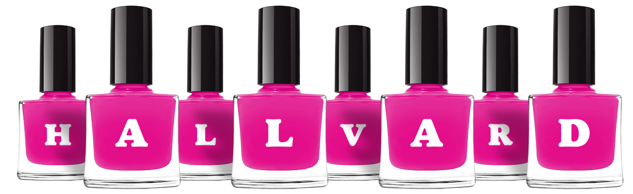 Hallvard nails logo