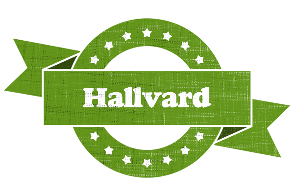 Hallvard natural logo