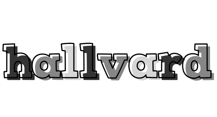 Hallvard night logo