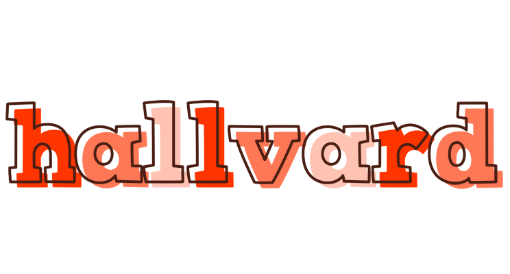 Hallvard paint logo