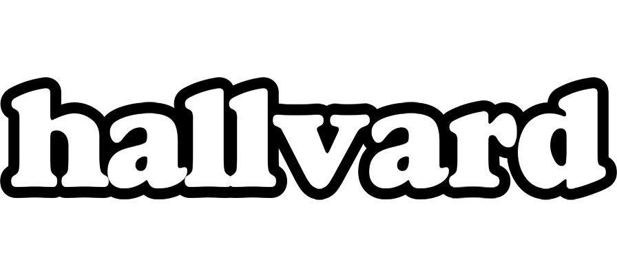 Hallvard panda logo