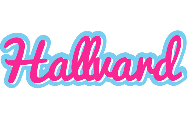 Hallvard popstar logo