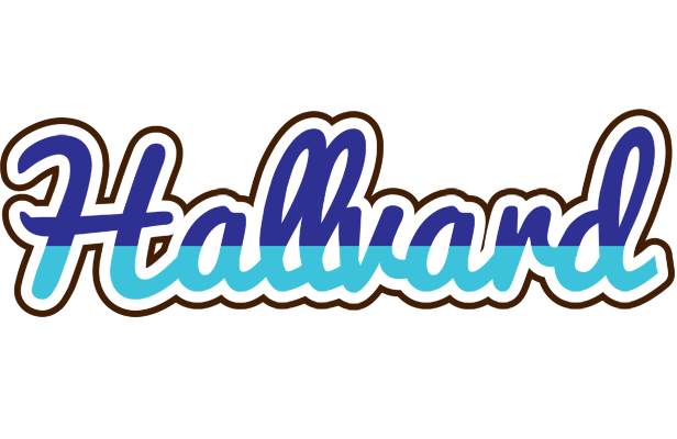 Hallvard raining logo