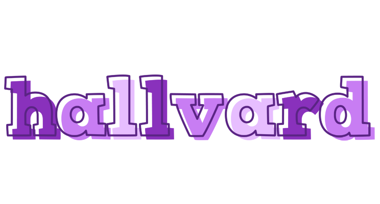 Hallvard sensual logo