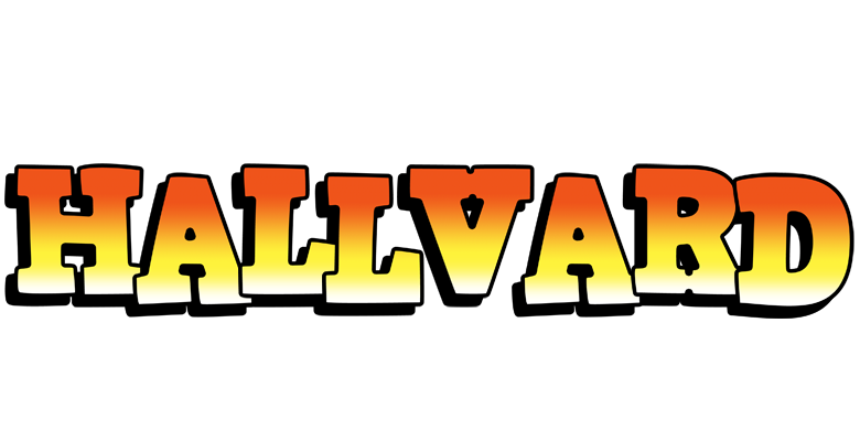 Hallvard sunset logo