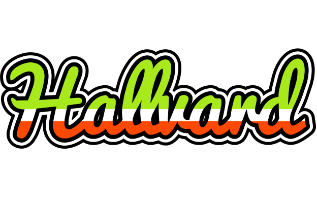 Hallvard superfun logo