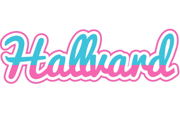 Hallvard woman logo
