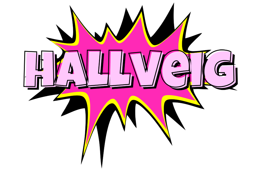 Hallveig badabing logo