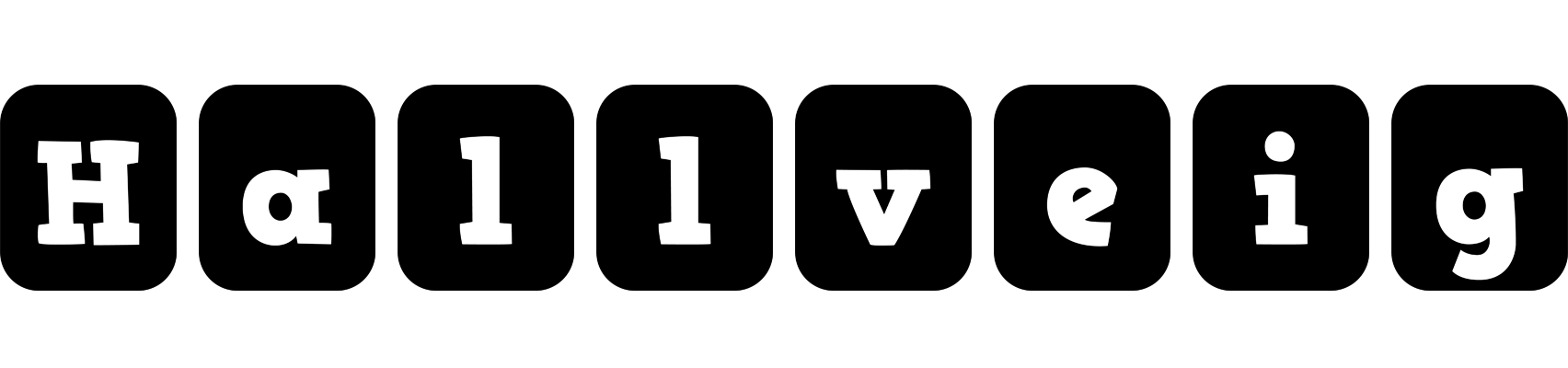 Hallveig box logo
