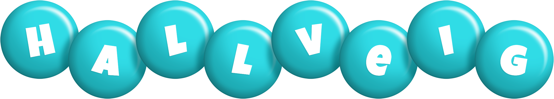 Hallveig candy-azur logo