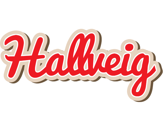 Hallveig chocolate logo