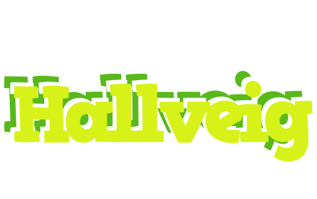 Hallveig citrus logo