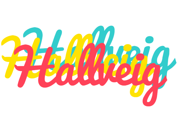 Hallveig disco logo