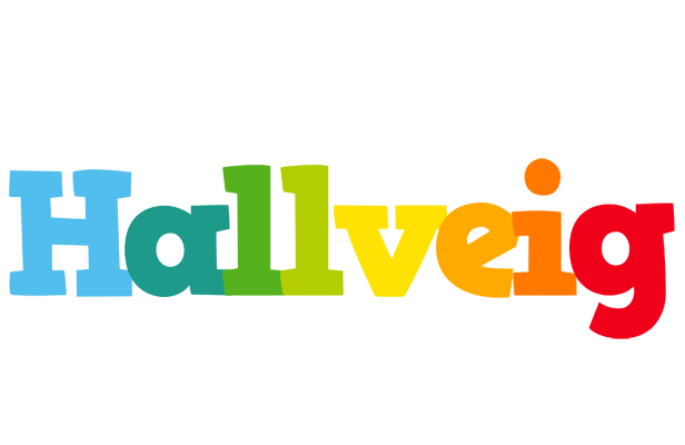 Hallveig rainbows logo