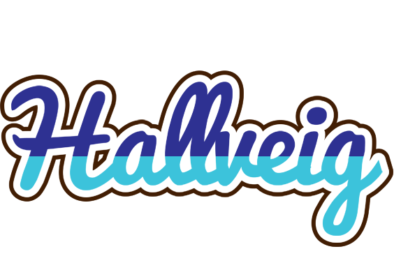 Hallveig raining logo