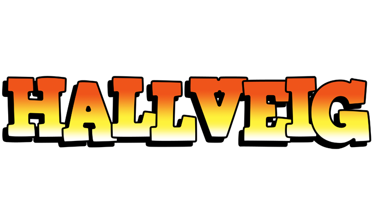 Hallveig sunset logo