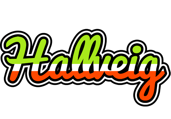 Hallveig superfun logo