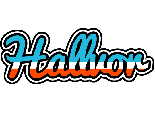 Hallvor america logo