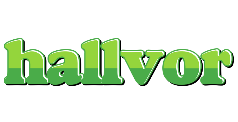 Hallvor apple logo