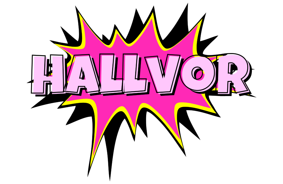 Hallvor badabing logo