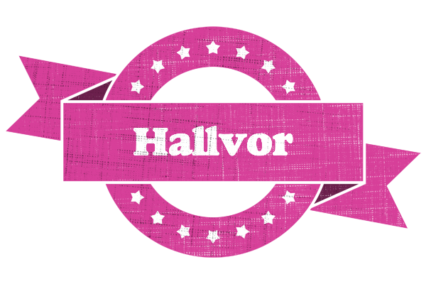 Hallvor beauty logo