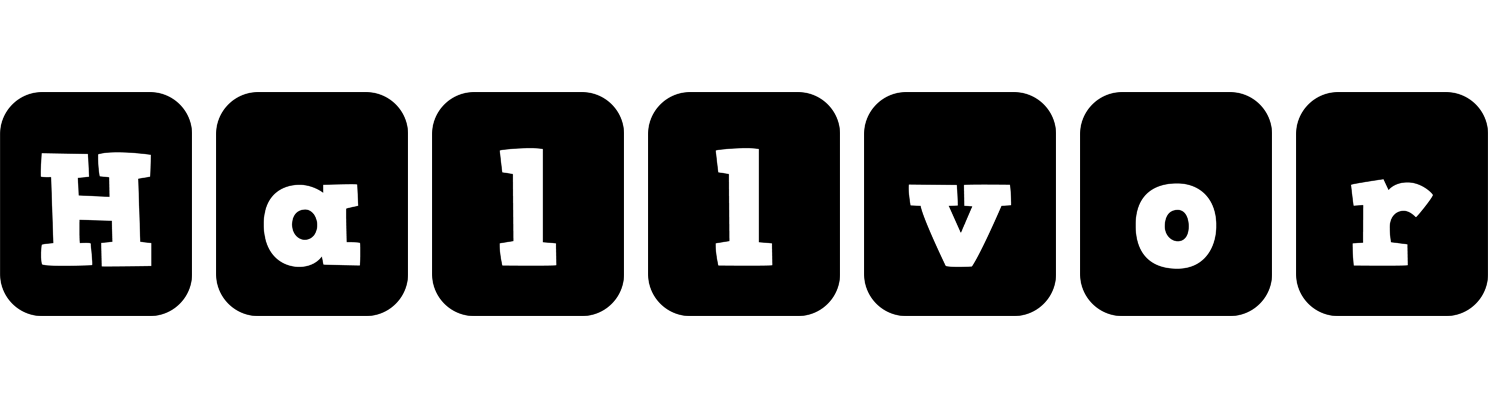 Hallvor box logo