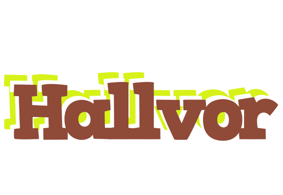 Hallvor caffeebar logo