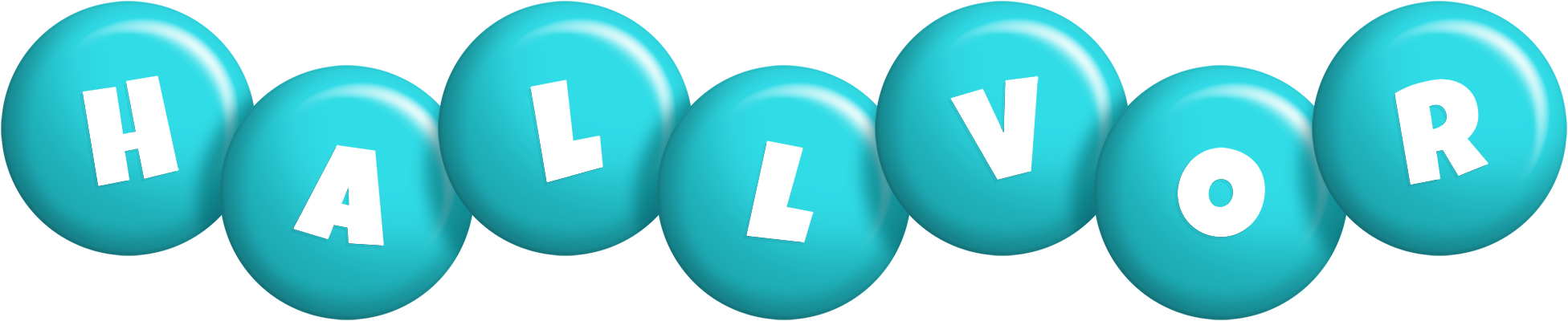 Hallvor candy-azur logo