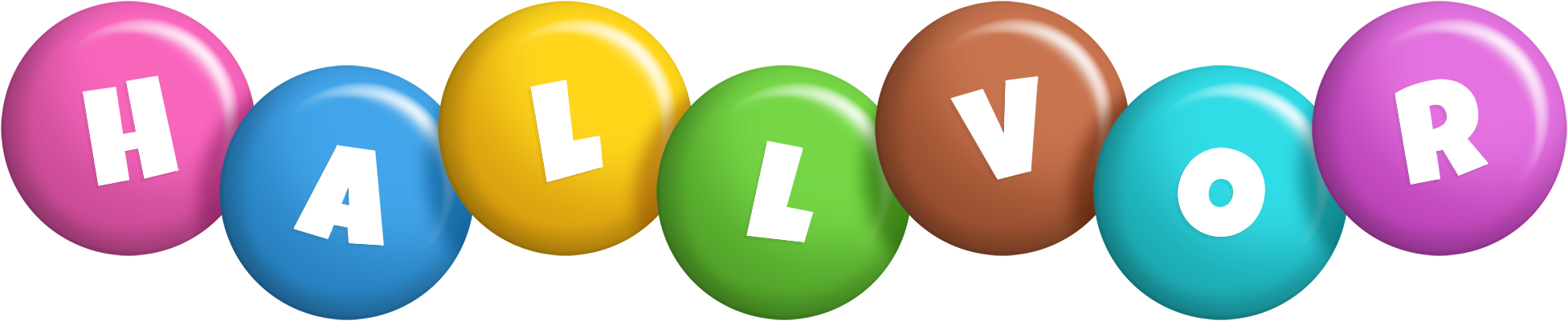 Hallvor candy logo